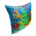 thumbnail image 3 of Scooby Doo Tis the Season Warner Bros Kids Printed Throw Pillow, 18 x 18 inches Blue, 3 of 3