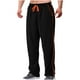 thumbnail image 2 of Pantalones largos de moda para hombre, de color liso, cómodos, de fitness, de pierna recta., 2 of 7