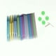 thumbnail image 4 of Kit de punto circular Irfora Juego de agujas de tejer circulares de aleación de aluminio brillante Agujas de ganchillo intercambiables para hilo de ganchillo Kit de accesorios para tejer para regalo d Irfora Kit de punto circular, 4 of 5