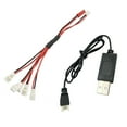 thumbnail image 1 of Jindong 5 in 1 Charging Lines with USB Charging Cable for A20 A20W Quadcopter Battery, 1 of 5