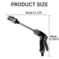 Xubond Washer For Garden Hose High Pressure Nozzle/Sprayer/Attachment Ultra Adjustable Water