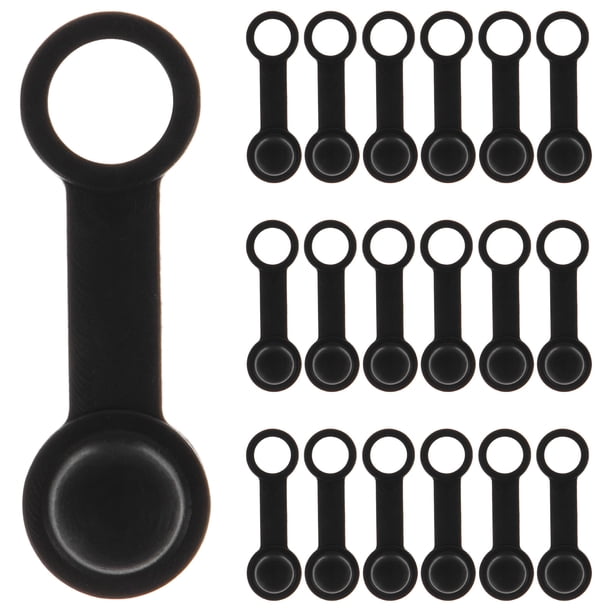 20 tapones de purga de freno para motocicletas y automóviles Tapones de goma para tornillos de purga de freno