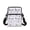 Bunny Lavender Print, variant on FUIALDOLG Stretch Polyester Crossbody Bags Lightweight 2 Layer Satchel Sling Bags for Work, Pink Leopard Pattern Crossbody Purse