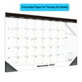 thumbnail image 2 of Nekmit Desk Calendar 2025-2026, Desk Pad Calendar 14" x 11", Black, 2 of 6