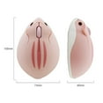 thumbnail image 4 of 2.4GHz Pink Wireless Mouse 1200DPI Ergonomic Optical USB Mouse Cute Hamster Shape Mice For Kids Laptop PC Gifts with Mouse Pad, 4 of 10