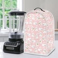 thumbnail image 5 of HELLHERO Rabbit and Daisy Pattern There is only one dust cover Mixer Cover with Coffee Maker Protection Polyester Blender Dust Cover, 5 of 6