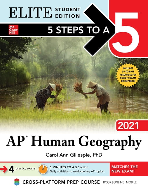 5 Steps to a 5 AP Human Geography 2021 Elite Student Edition