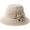 Beige B, variant on Cloche Hats for Women  Bowler Hat Floral Fedora Bucket Hats
