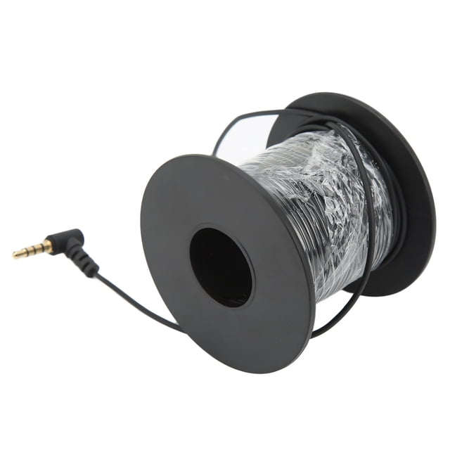 Fishing Camera Cable HD Transmission Fish Finder Cable with 3.5mm Headphone Plug Waterproof Stable Performance For Fishing Enthusiasts Accessories