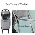 thumbnail image 3 of Baby Stroller Cold Weather Shield, Winter Universal Windproof Stroller Rain Cover Protection Travel Baby Pram Rain Cover Pushchairs Accessories Dust Snow Protection Weather Shield for Outdoor, 3 of 8
