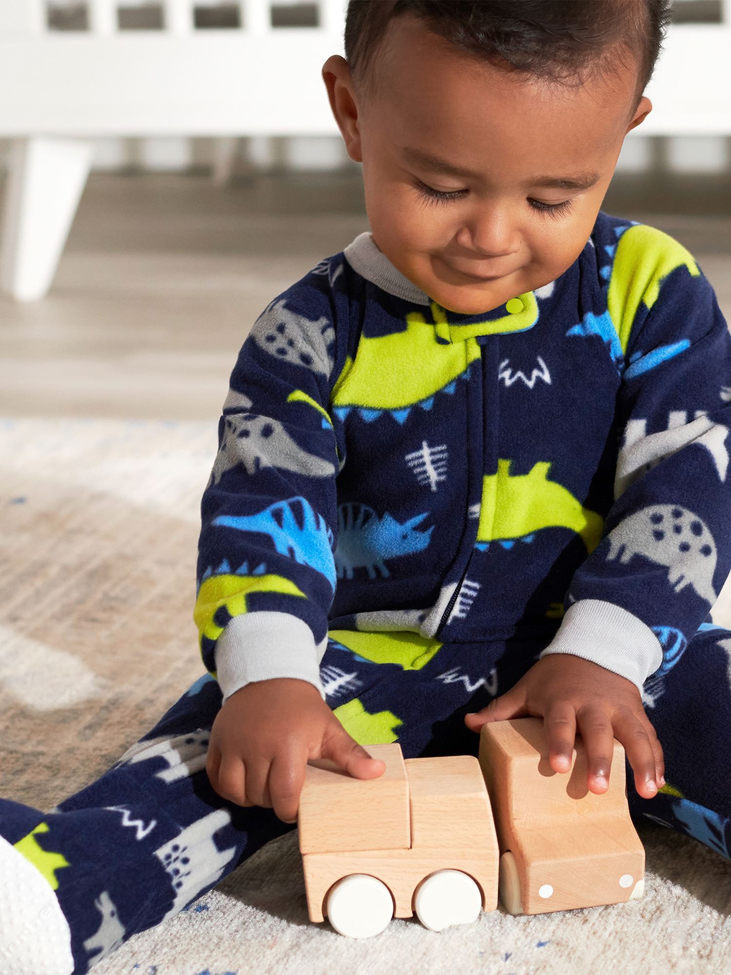 Gerber Baby & Toddler Boy Microfleece Blanket Sleeper Pajamas, 2-Pack, Sizes 0/3M-5T - image 2 of 11