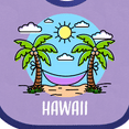thumbnail image 4 of Inktastic Summer Vacation in Hawaii Boys or Girls Baby Bib, 4 of 4