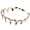B, variant on Ygdeyg 1Pcs Zig Zag Tooth Headbands Comb Zigzag U Shaped Shark Tooth Hair Bands Wavy Teeth Hair Accessory