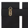 thumbnail image 2 of Zingz & Thingz 22.75" Black and Brown Contemporary Wine Rack, 2 of 4