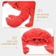 thumbnail image 2 of Marionetas de mano interactivas para contar historias, marionetas de cangrejo de peluche, lindos animales de peluche., 2 of 7
