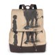thumbnail image 1 of Fotbe Child And Lion Sketch Mochila Bolso con Estampado para Mujer, Mochila Antirrobo de Nylon Impermeable, Bolsa Ligera de Hombro, 1 of 4