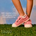 thumbnail image 3 of Zapatos para niños pequeños Ten Little Eco Canvas gris beige, 3 of 7