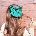 thumbnail image 5 of 3 piezas pinza para el cabello lazo nudos grandes para el cabello Clips lazos grandes para el cabello pasadores de lazo de satén para mujeres, 5 of 5