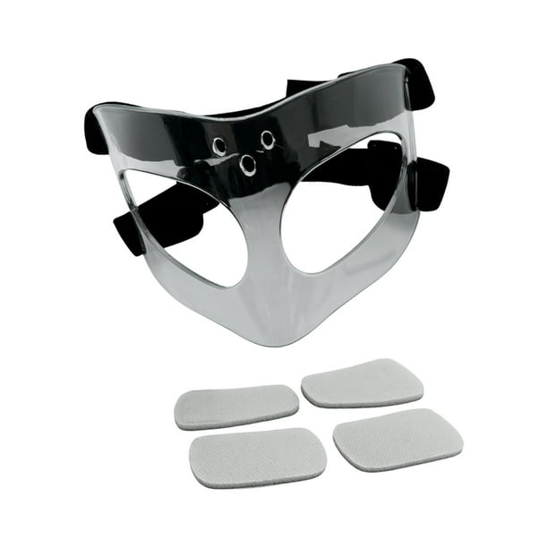 Protector de nariz para máscara de baloncesto con almohadillas, accesorios, equipo ligero Acolchado