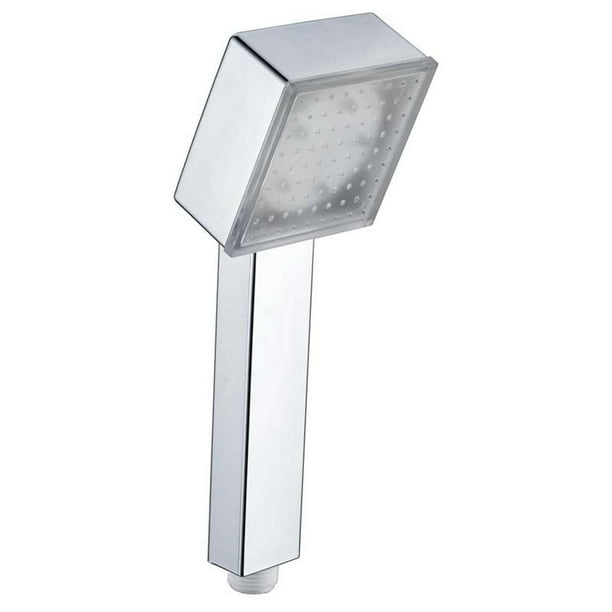 cabezal de de baño de agua ligera led de plástico ABS colores Sunnimix Cabezal de ducha LED de mano