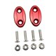 thumbnail image 1 of 2 piezas de soportes elevadores para espejo retrovisor de motocicleta para Yamaha R1 2007-2014 Rojo, 1 of 9