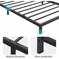 thumbnail image 6 of Twin/Full/Queen/King Size Bed Frame with Storage, 6"/8"/10"/14" Metal Platform Bed Frame, No Box Spring Needed, Steel Slat Support, Easy Assembly, Dur-able Bed Frame, 6 of 8