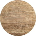 thumbnail image 1 of Ahgly Company Tapis Rond Abstrait Rouge pour Intérieur, 3 Pieds Rond, 1 of 6