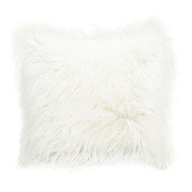 Square Throw Fur Fluffy Sofa Pillow Cases Soft Plush Cushion Cover