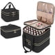 thumbnail image 1 of Bolsa de almacenamiento extraíble para 72 botellas de esmalte de uñas (15 ml/0,5 FL.oz), bolsa de viaje, 3 capas, organizador para accesorios de decoración de uñas, 1 of 5