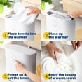thumbnail image 4 of LiveFine 2-Bar Bucket Style Towel Heater with LED Display, 4 of 5