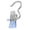 Blue, variant on 1 Pc Boot Hangers Clips, Multi Function Clip Hooks, Laundry Hooks Hanging Clips Closet Hanger Organizer Clamps Stainless Steel Clothes Pins for Closet Travel Pants Socks Handbags, 4.33 x 1.77 Inch