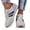 Blue 37, variant on Women Tennis Shoes Lightweight Arch Support Flat Sneakers Slip-On Workout Running Shoes for Sports Daily Outings