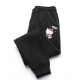 thumbnail image 3 of Pantalones con estampado de dibujos animados de Hello Kitty para niñas, ropa de calle de alta calidad, dos tonos, otoño e invierno, Sanrio, 3 of 3