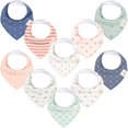 thumbnail image 1 of Baberos tipo bandana KeaBabies para bebés, paquete de 10 unidades, 100% algodón orgánico, 1 of 9
