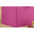 thumbnail image 3 of Heritage Club Faux Suede Ultra Storage Ottoman, Fuschia, 3 of 5