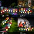 thumbnail image 6 of YTKUS 10 Pack Solar Garden Lights Outdoor Mushrooms Light Waterproof 8 Modes for Yard Gnomes Backyard Christmas Pathway Decoration, 6 of 7