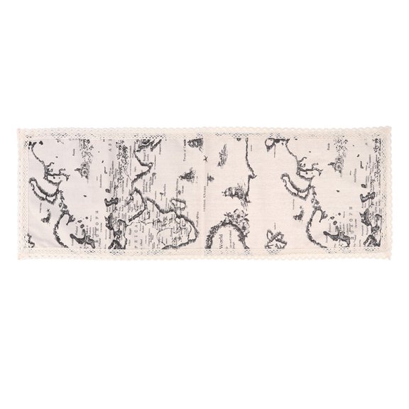 NIAIZEK Appliance Dust Cover Cotton Microwave Oven Protective Pastoral Design 1Pcs