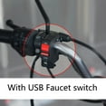 thumbnail image 3 of Milue Universal Scootor Headlight Switch Handlebar On Off Button with USB Car Charger, 3 of 8