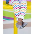 thumbnail image 5 of Jefferies Socks Girls Baby Ruffle Stripe Chevron Dot Pattern Cotton Tights 1 Pack, 5 of 5