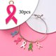 thumbnail image 1 of 30 Uds. de colgantes , joyería DIY, accesorios para pendientes colgante suministros de aleación, fabricación de colgantes , aba , Rosa oscuro Soledad Colgantes de cinta, 1 of 10
