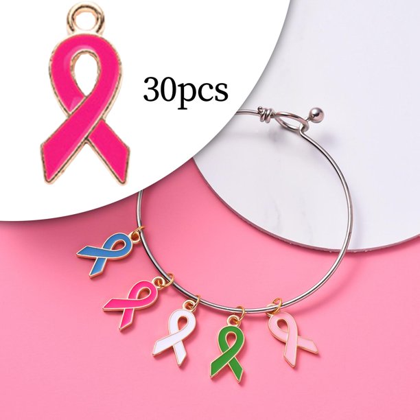 30 Uds. de colgantes , joyería DIY, accesorios para pendientes colgante suministros de aleación, fabricación de colgantes , aba , Rosa oscuro Soledad Colgantes de cinta
