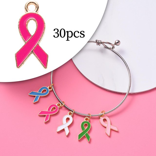 Colgantes BLESIY 30 Uds Joyería DIY Accesorios Para Pendientes Colgantes Rosa Oscuro