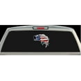 thumbnail image 2 of BASS FISH FLAG VINYL DECAL GREAT FOR CAR TRUCK WINDOW, 2 of 2