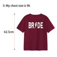 thumbnail image 4 of Camiseta con estampado de letras para mujer, Tops versátiles de manga corta para mujer, camiseta para pesca, compras en la calle y senderismo S Yinane Camiseta para mujer, 4 of 8