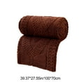 thumbnail image 2 of Double Blanket | Soft & Thick Winter Throw for Bed & Sofa | 100x70cm | 1pc, 2 of 5