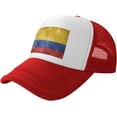 thumbnail image 1 of Flag of Colombia Mesh Back Trucker Cap Baseball Cap, 1 of 8