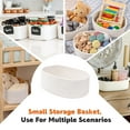thumbnail image 7 of Godance 3 Packs Storage Baskets for Shelves, 13"x8"x5" Closet Organization Storage Bins, Storage Bins for Nursery, Bathroom, Closet, Cube Shelf, Decorative, Gift Basket, 7 of 7