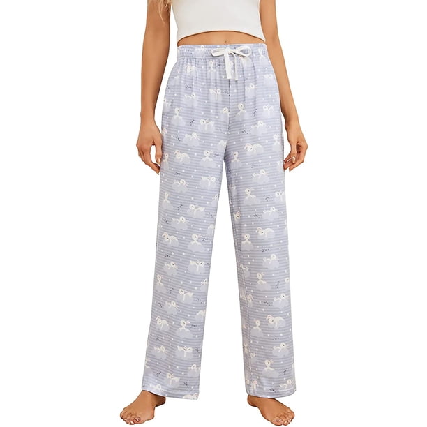 Pantalon De Pyjama Femme No Boundaries Taille S - Violet, Doux, Avec Cordon De Serrage, Occasion Bon état