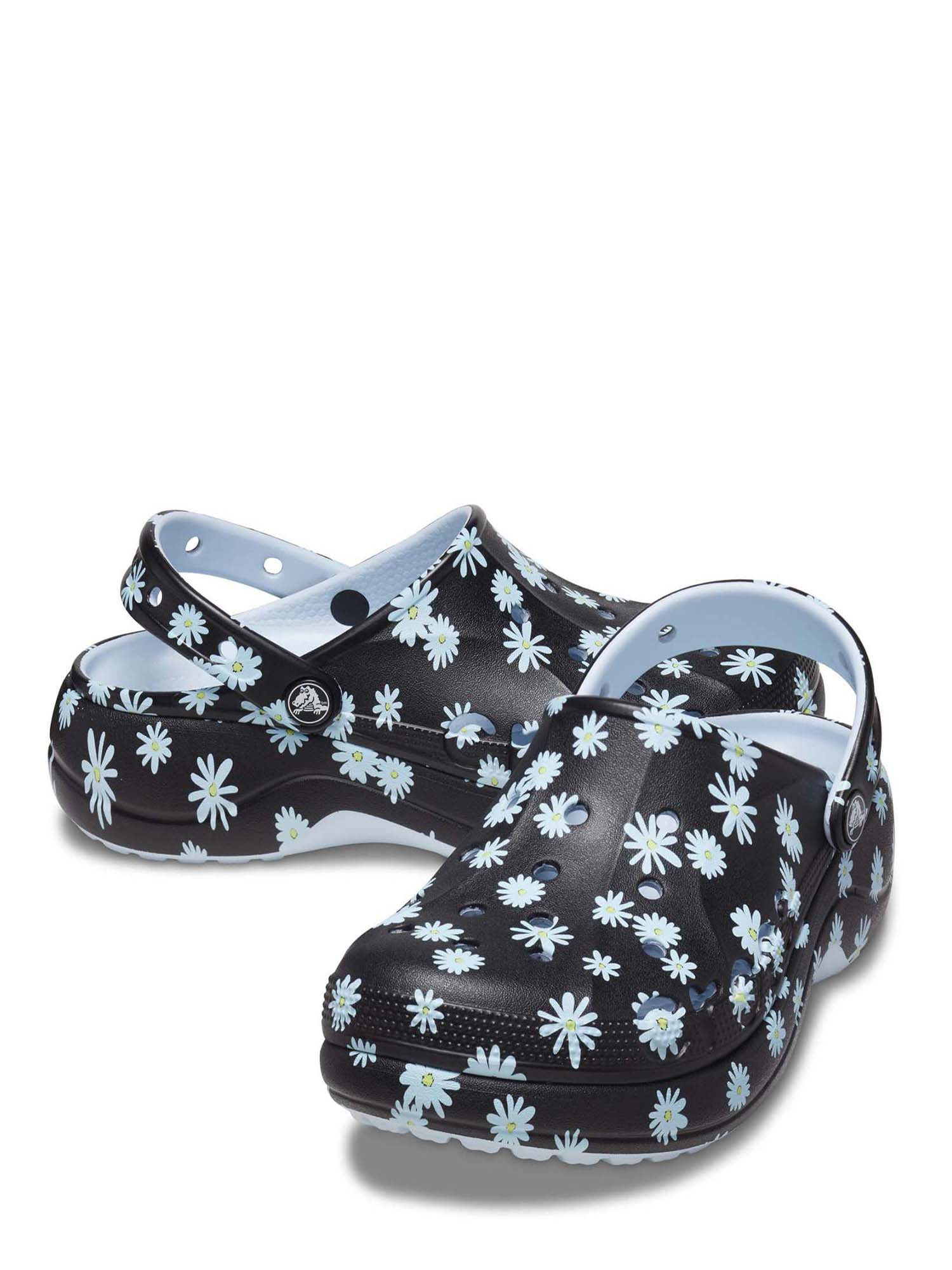 ★CROCS★ Women's Baya Platform Glitter Clogs CHAI 25SWCL208 CROCS Baya Platform Glitter Clog (Women) | Nordstromrack