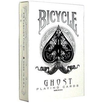 12 DECKS BICYCLE GHOST BLACK ELLUSIONIST PLAYING CARDS MAGIC SEALED BOX CASE NEW 